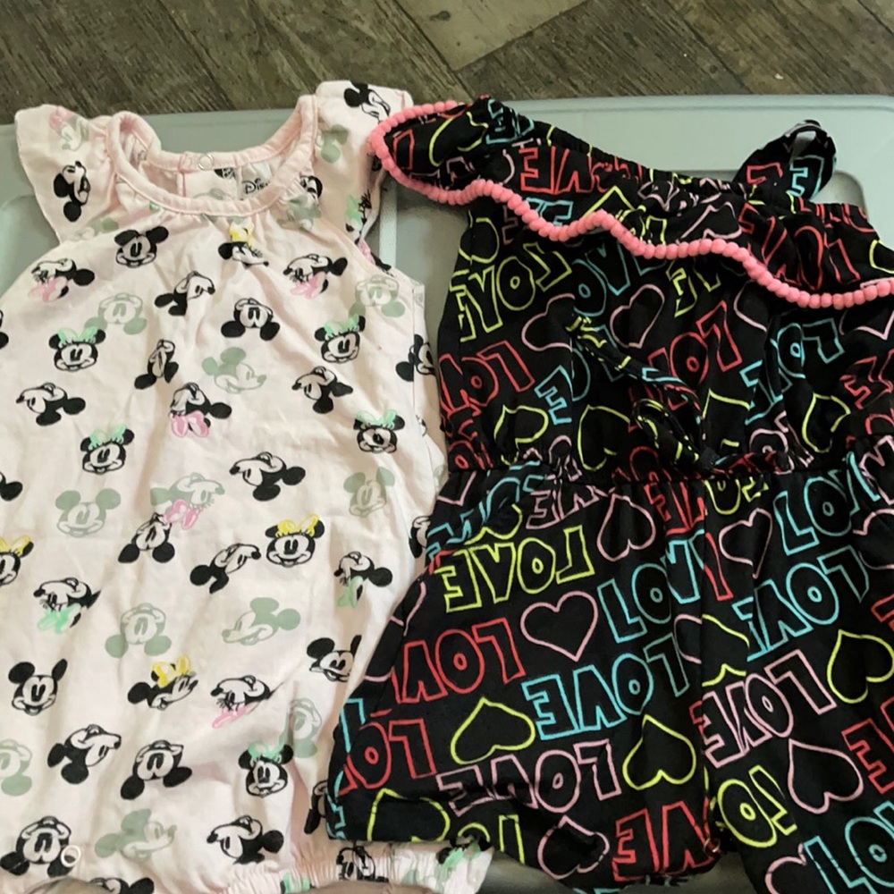 Gently used rompers